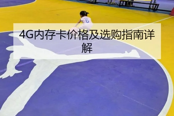 4G内存卡价格及选购指南详解